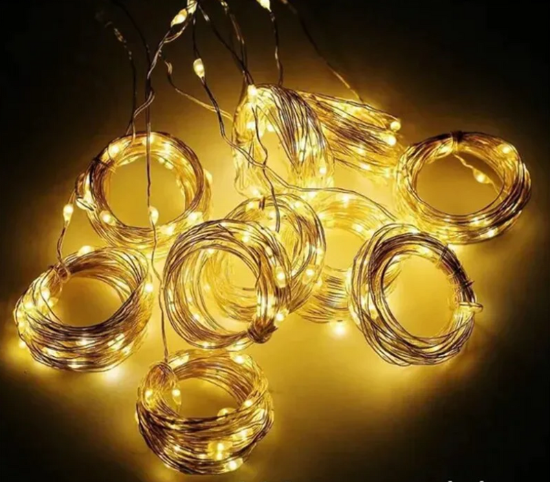Cortina guirlanda Led - Decorações de natal