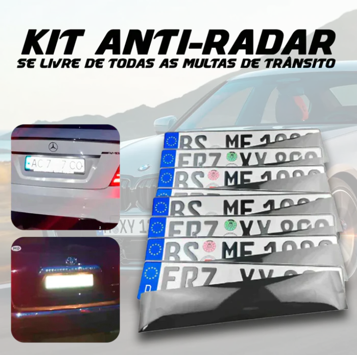 Adesivo Anti Multar para Carro, Moto e Caminhão