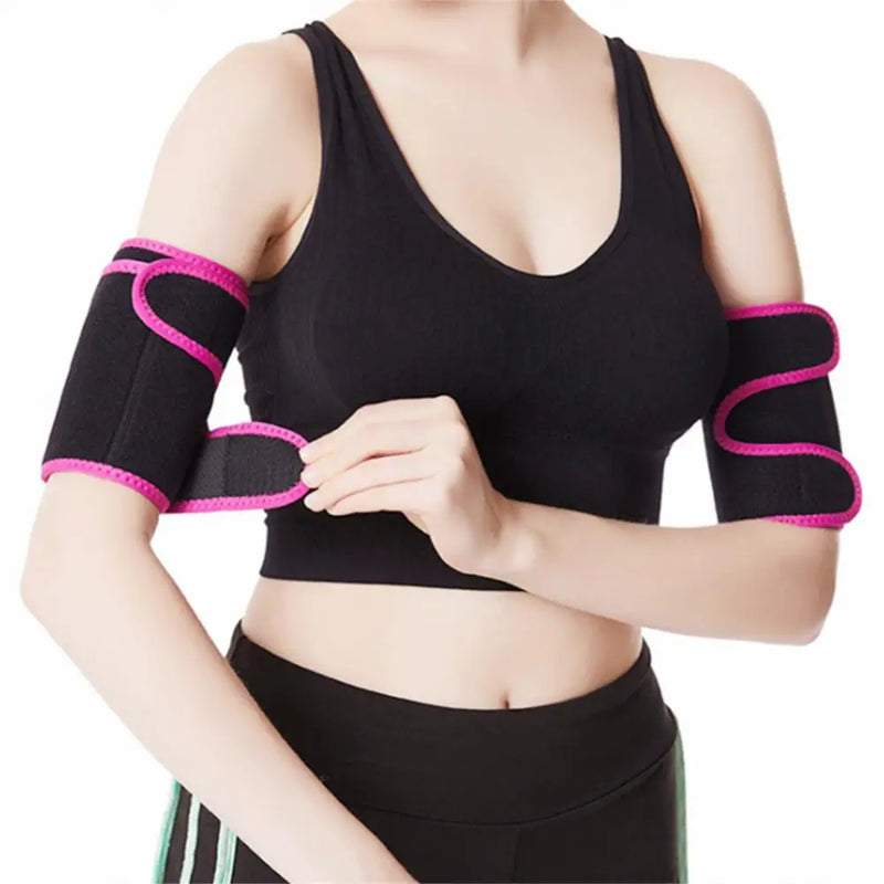 KIT CALÇA LEGGING COM CINTA MODELADORA E BRAÇADEIRA MODELADORA