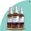 Compre 2 e Leve 3 unidades do FEG Plus+: Spray de Crescimento Capilar Intensivo da Bela Vital.