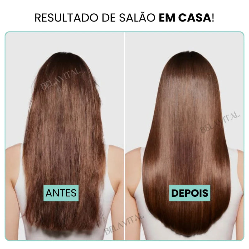 Máscara de Colágeno Karseell Original: Renovação e Brilho para Cabelos 500ml