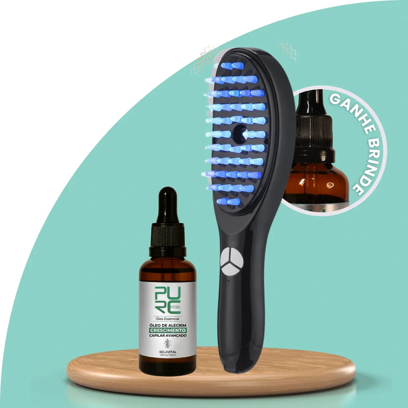 Kit therabrush com óleo de alecrim da belavital