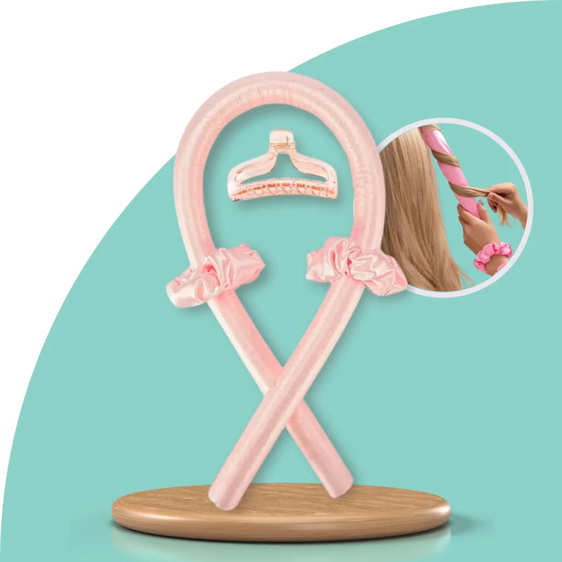 Bela cachos cor rosa