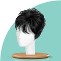 Topo de cabelo curto preto