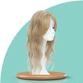 Topo de Cabelo loiro claro ondulado